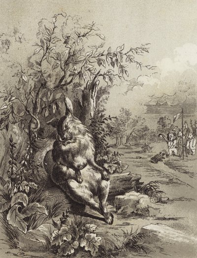 Le favole di Esopo: La lepre e la tartaruga da Henry Louis Stephens