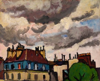 Tetti e nuvole, Parigi da Henry Lyman Saÿen