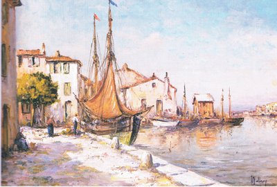 Scarico del pescato, da una rivista o libro fonte sconosciuta da Henry Malfroy