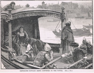 Caterina Howard condotta alla Torre nel 1542 da Henry Marriott Paget