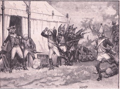 Sorpresa per Federico a Hochkirch AD 1758 da Henry Marriott Paget
