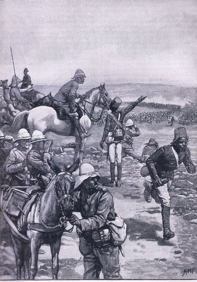 La battaglia di Omdurman: la brigata di MacDonald respinge l