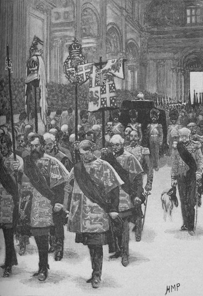 La sepoltura di Wellington, c1890 da Henry Marriott Paget