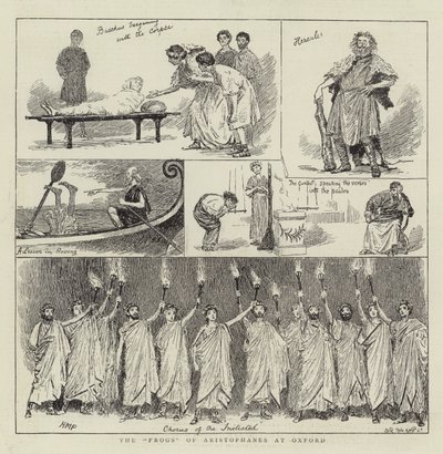 Le rane di Aristofane a Oxford da Henry Marriott Paget