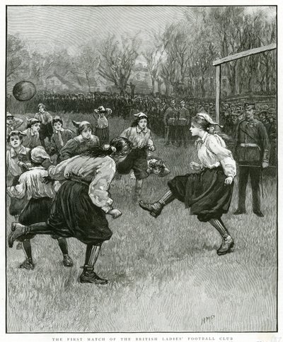La prima partita del British Ladies