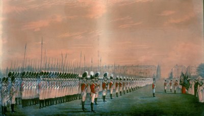 Presentazione dei colori al Secondo Reggimento dei Volontari Reali dell