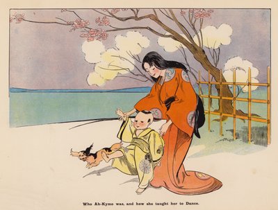 Illustrazione per Le avventure di una bambola giapponese da Henry Mayer
