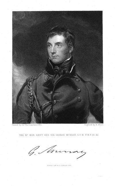 George Murray, generale e statista scozzese, 1831 da Henry Meyer