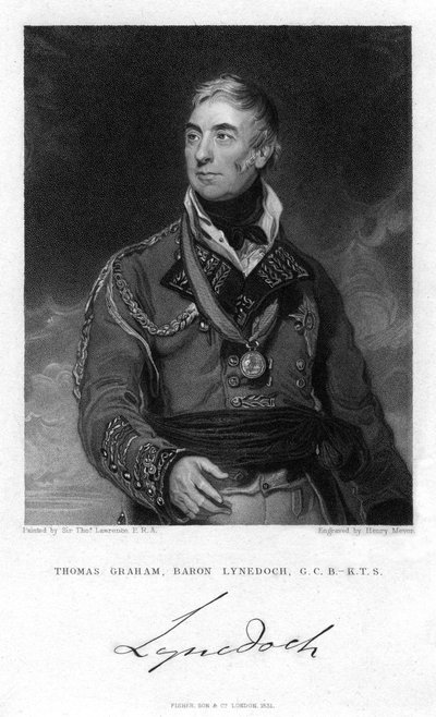 Thomas Graham, 1º Barone Lynedoch, politico e soldato scozzese, 1831 da Henry Meyer