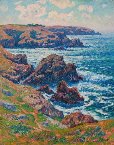 La terra di Cléden, Pointe du Raz, Finistère da Henry Moret