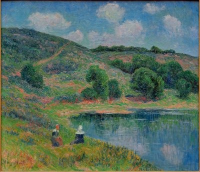 Lande di Saint-Guinole vicino a Pont-Aven da Henry Moret
