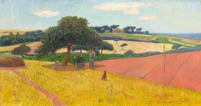 Les Chaumes en Guidel, 1891 da Henry Moret