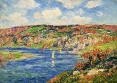 Rivière de St. Maurice da Henry Moret