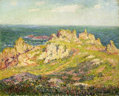 Rocce sul mare da Henry Moret