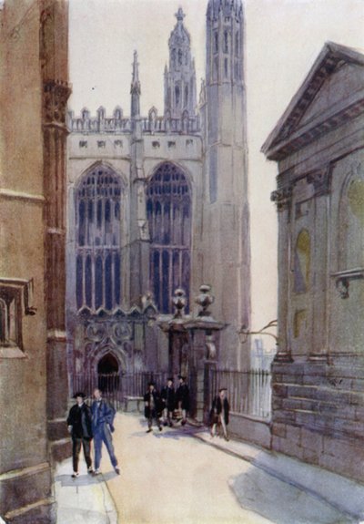 Kings Chapel e Clare Chapel da Henry Morley