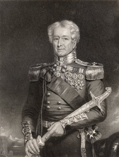 Sir Robert Henry Sale, inciso da F. Holl, da 