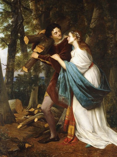Amanti nel bosco da Henry Nelson ONeil