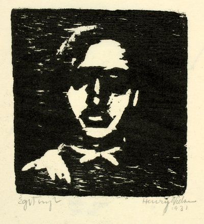 Ritratto di uomo da Henry Nielsen