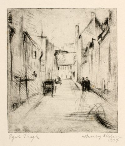 Stradina ad Allinge da Henry Nielsen