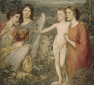 Una visione mattutina, 1895 da Henry Oliver Walker