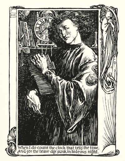 Sonetti di Shakespeare, Sonetto XII da Henry Ospovat