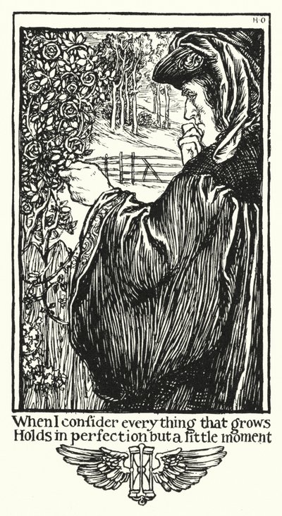 Sonetti di Shakespeare, Sonetto XV da Henry Ospovat