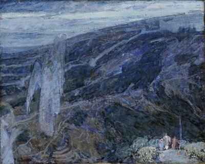 Gli angeli appaiono ai pastori da Henry Ossawa Tanner