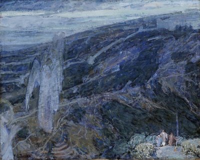 Angeli che appaiono ai pastori da Henry Ossawa Tanner