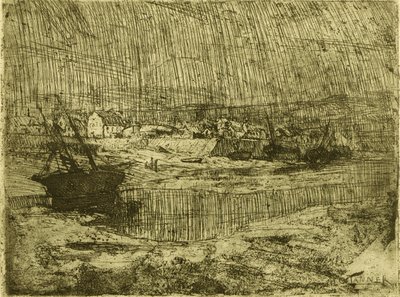 Barche da pesca rovesciate, Bretagna da Henry Ossawa Tanner