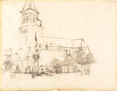 Chiesa, St.-Germain-des-Prés, Francia da Henry Ossawa Tanner