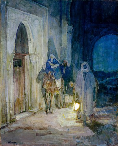 Fuga in Egitto da Henry Ossawa Tanner