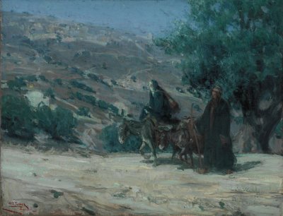 Fuga in Egitto da Henry Ossawa Tanner