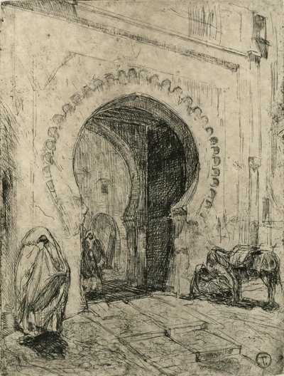 Porta a Tangeri da Henry Ossawa Tanner