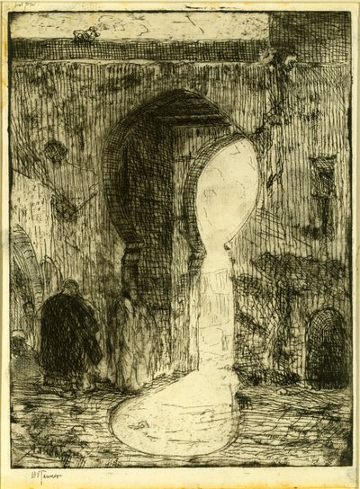 Porta a Tangeri da Henry Ossawa Tanner