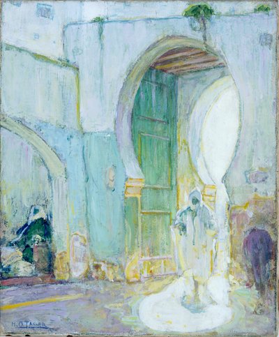 Porta, Tangeri, 1912 circa (olio su tela) da Henry Ossawa Tanner