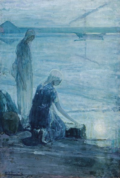 Mosè tra i giunchi da Henry Ossawa Tanner