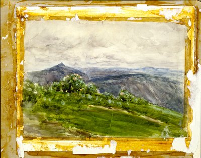 Paesaggio di montagna, Highlands, Carolina del Nord da Henry Ossawa Tanner