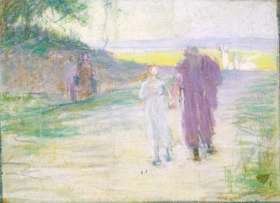 Studio per la fuga in Egitto da Henry Ossawa Tanner