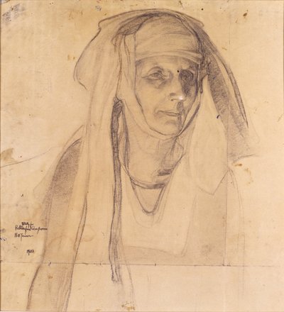 Studio per Maria, ritorno dalla crocifissione da Henry Ossawa Tanner