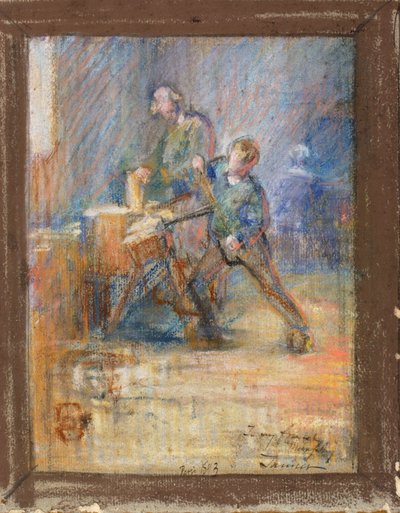 Il giovane costruttore di sabot da Henry Ossawa Tanner