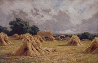 Un campo di grano a Harlow, Essex da Henry Parker