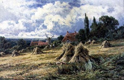 Un Campo di Grano nel Surrey da Henry Parker