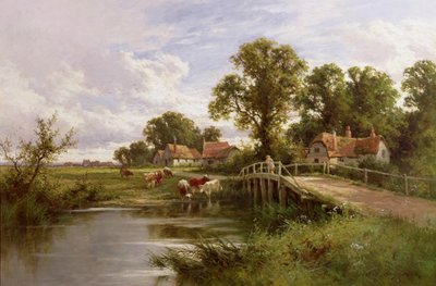 Sul Tamigi vicino a Marlow da Henry Parker
