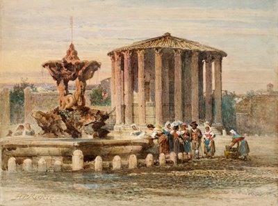 Fontana a Roma da Henry Parsons Riviere