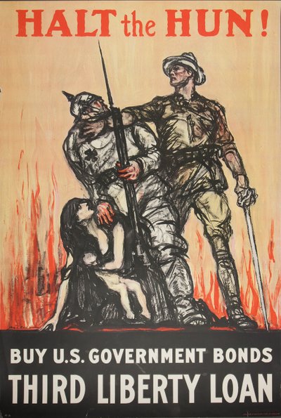Ferma il nemico! Compra i buoni del governo degli Stati Uniti Terzo prestito della libertà da Henry Patrick Raleigh