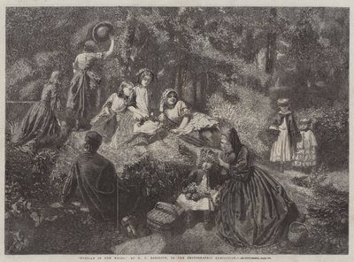 Vacanza nei boschi da Henry Peach Robinson