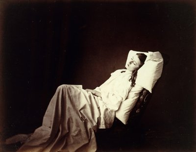Non ha mai detto il suo amore, 1857 da Henry Peach Robinson