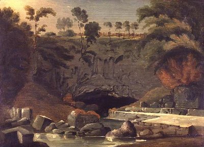 Porth-yr-Ogof, Brecknockshire da Henry Penry Williams
