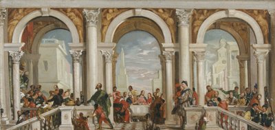 Il banchetto in casa di Levi da Henry Penry Williams