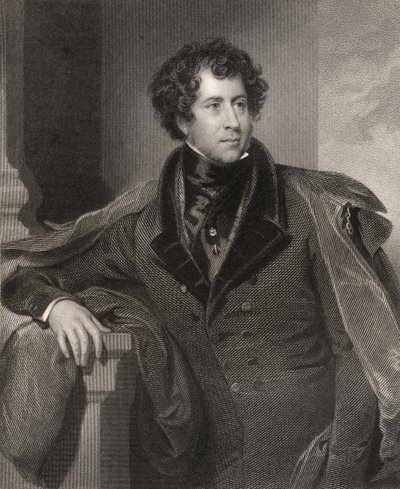 Constantine Henry Phipps, 1° Marchese di Normanby, inciso da H. Robinson, da 